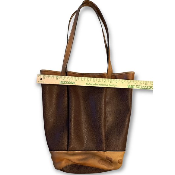 Jean Charles JC De Castelbajac Vintage Leather Bucket Tote Purse RARE - Picture 6 of 12